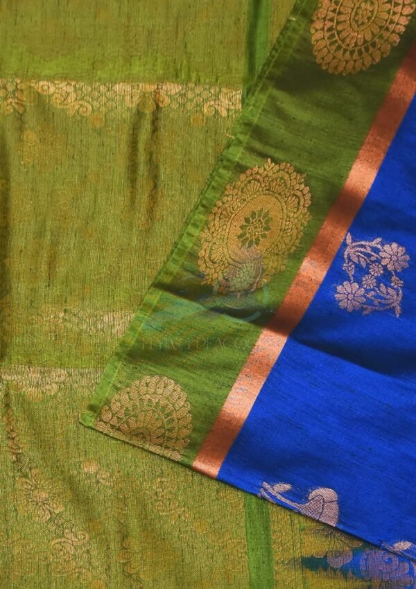 Royal Slub Floral Saree